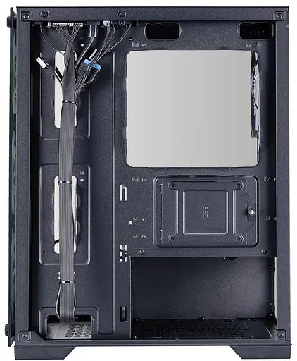 Корпус 1stPlayer X2-M-BK-4F7 Black без БП (X2-M-BK-4F7) - фото 5