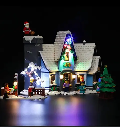 Комплект освещения BriksMax для визита Санты (легко устанавливается) - фото 2