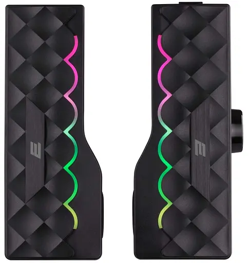 Акустическая система 2E 2.0 PCS232 RGB Matrix USB Black (2E-PCS232BK) - фото 6