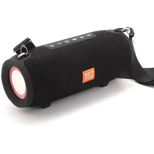 Портативная Bluetooth колонка T&G TG-322 беспроводная переносная колонка с влагозащитой Черный - фото 1