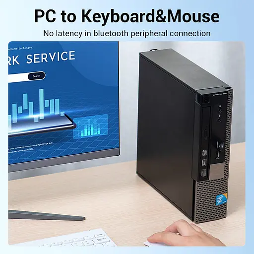 Адаптер Vention USB Bluetooth5.0 Adapter White (CDSW0) - фото 4