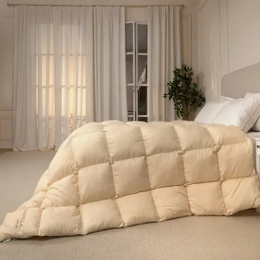 Ковдра пухова MirSon Carmela 032, king size, 240x220, бежева (2200000018472) - фото 6