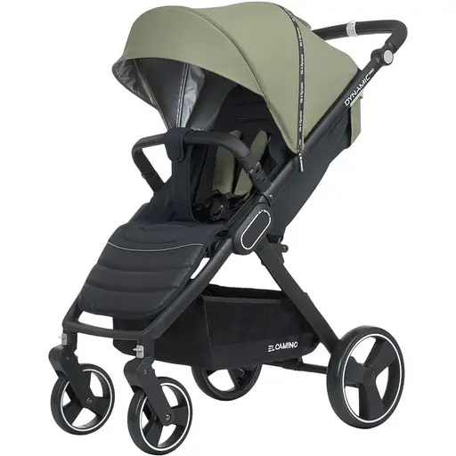 Детская прогулочная коляска-книга El Camino ME 1053N Dynamic Pro Khaki Хаки