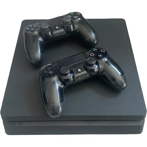 Стационарная игровая консоль PlayStation 4 Slim 500 ГБ + 2 джойстика, Гарантия
