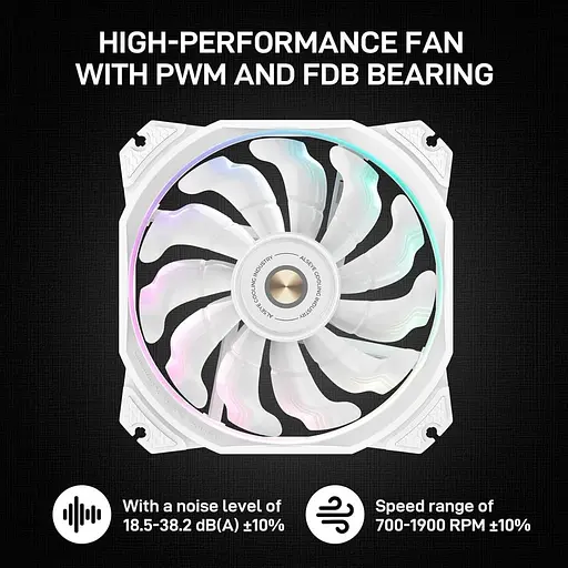 Кулер для процессора alseye M120D-W-Plus II (AS.01.01.0043) - фото 13