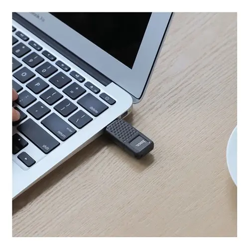 Флэш-накопитель USB Hoco UD6 Intelligent U disk 16Gb матовый черный - фото 2