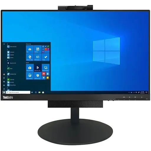 Моноблок Lenovo ThinkCentre TIO22 + ThinkStation P340 (i7-10700T/16/256SSD) - Class A Б/В - фото 1