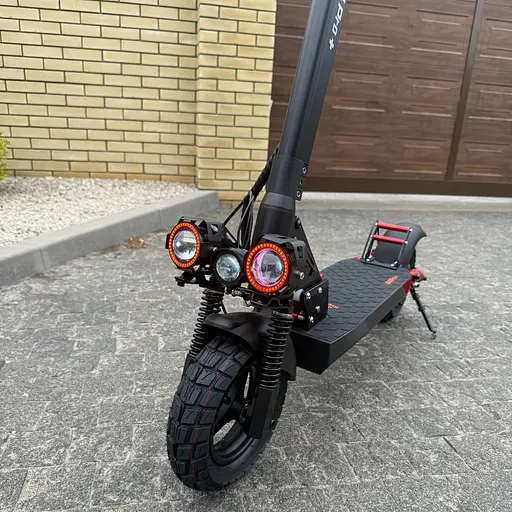 Электросамокат KUGOO Kirin M4 Pro+Plus 23Ah 1000W Black | БЕЗ СИДЕНИЯ (модель 2025) - фото 8