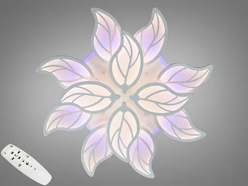 Візуально приваблива LED-люстра з димером та підсвічуванням, потужністю - фото 1