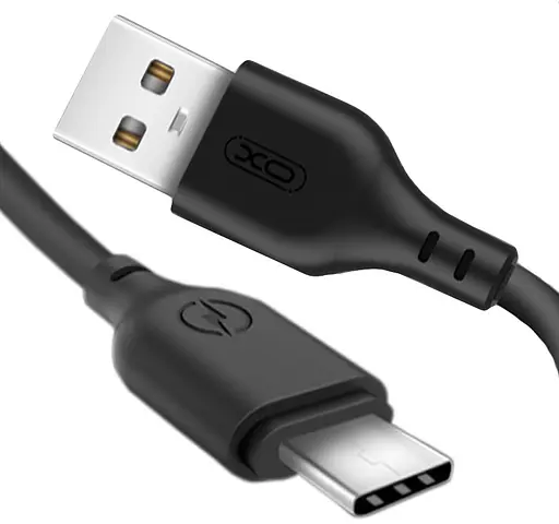 Кабель 2 метра XO NB103 USB - Type-C 2.1 а черный - фото 1