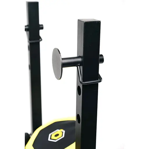 Тренировочная скамья Besport WB-003 горизонтальная для жима со стойкой под штангу - фото 6