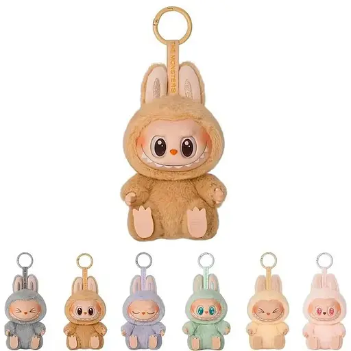 Дитяча м'яка іграшка-брелок The Monsters Labubu Labubu-4 в асортименті