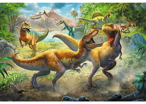 Пазл Trefl Поєдинок тиранозаврів 160 ел. (15360) - фото 3