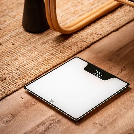 Весы напольные Adler AD 8174 white электронные/ 180кг/ 2хААА/ автовыключение - фото 4