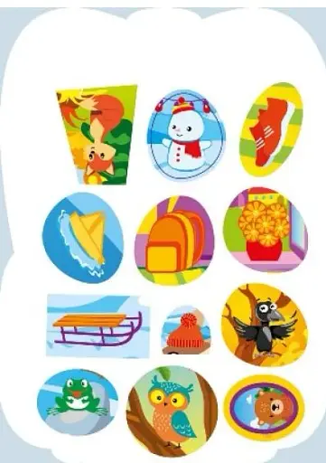 Рюкзачок із наліпками. Ведмежа Михась - фото 4