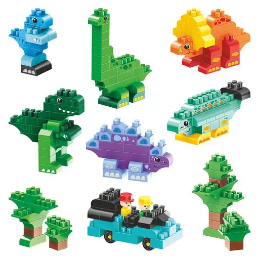 Детский конструктор Dino park ТехноК 2222TXK 190 деталей - фото 2