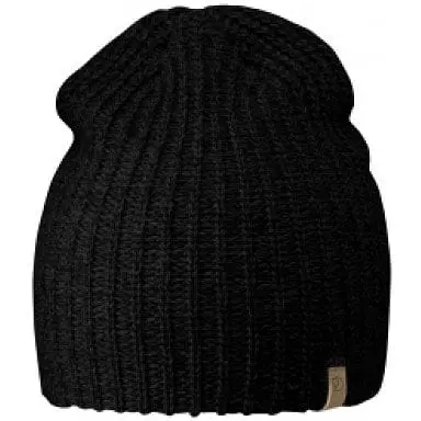 Шапка Fjallrawen Ovik Melange Beanie Black Fjallraven (77261BC)