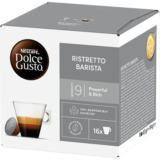 Уцінка. Кава в капсулах NESCAFE Dolce Gusto Ristretto Barista 104 г  - фото 9