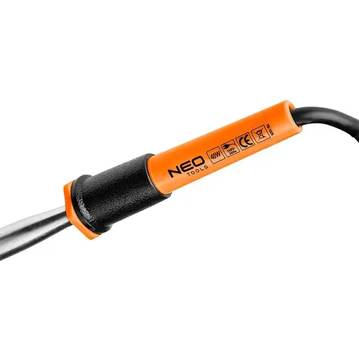 Паяльник электрический Neo Tools 40 Вт 450°C никелированная медь (19-155) - фото 4