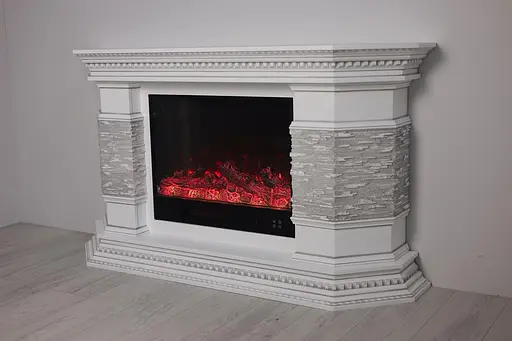 Електричний камін Palermo Bluetooth звук потріскування дров 1500Вт (10080119) - фото 5