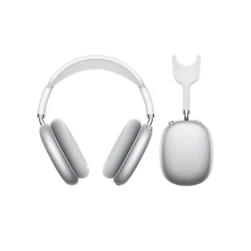 Bluetooth гарнітура Hoco W65 Plus з мікрофоном і шумопоглинанням, срібляста - фото 5