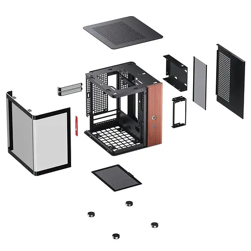 Корпус Jonsbo TK-0 Black (TK-0 Black) Без БП - фото 9