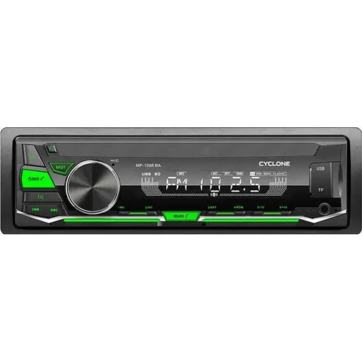 Автомобільна Bluetooth магнітола Cyclone MP-1086 BA мультимедійний центр універсальний - фото 1