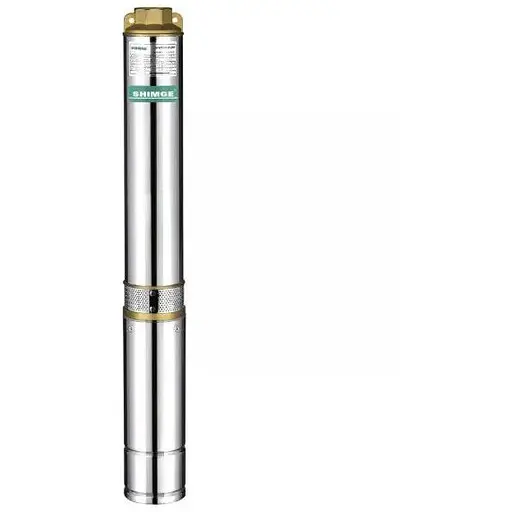 Свердловинний насос SHIMGE 3SP(m) 2.5/5-0.18 кВт, Н 20(15)м, Q 60(40)л/хв, Ø75 мм + кабель 15 м - фото 1