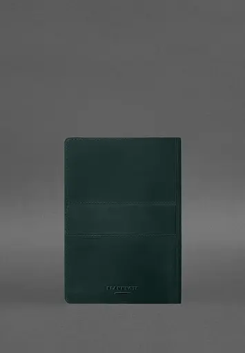 Кожаный блокнот А5 (софт-бук) 9.3 зеленый Crazy Horse - фото 5