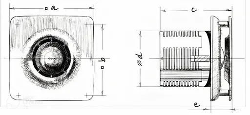 Декоративний вентилятор Домовент 100 Р - фото 2