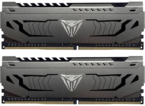 Оперативная память Patriot 16GB (2x8GB) DDR4 3200MHz Viper Steel (PVS416G320C6K) Б/У - фото 2