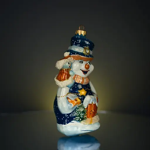 Ялинкова прикраса Різдвяні історії Містер Айс та Крижинка скло (4820001134568) - фото 3