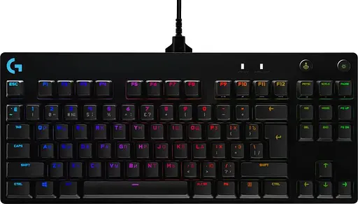Клавиатура механическая Logitech G PRO Mechanical Gaming Keyboard - Shroud Edition (920-009849) - фото 1