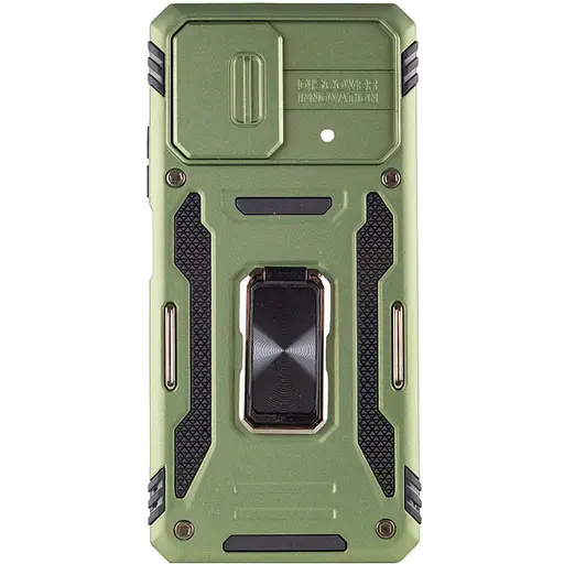 Ударопрочный чехол Camshield Army Ring для Xiaomi Poco X5 5G / Note 12 5G Оливковый / Army Green