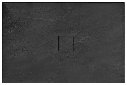 Душовий піддон Rea black Stone 90x120 REA-K9603 Чорний - фото 1