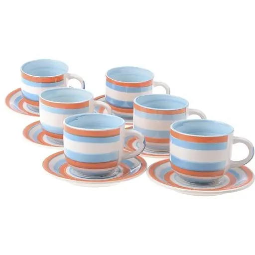 Набор чашек с блюдцами 6 шт. Минерва NC26SETCUP