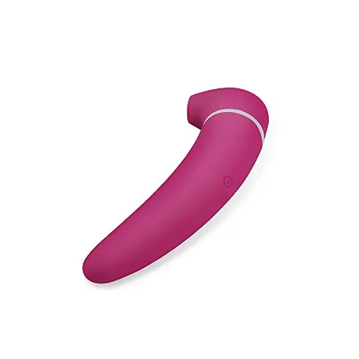 Вакуумний стимулятор клітора з вібраціє Lovetoy Toyz4Partner рожевий - фото 6