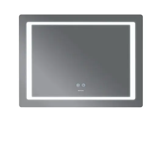 Дзеркало Mixxus STYLE MR13-90x70-REVERSE з LED Touch, Anti-fog, димером, регулюванням яскравості (MI6667) - фото 2