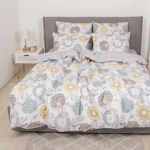 Комплект постільної білизни Viluta полуторний ранфорс 22200 100% бавовна - фото 1