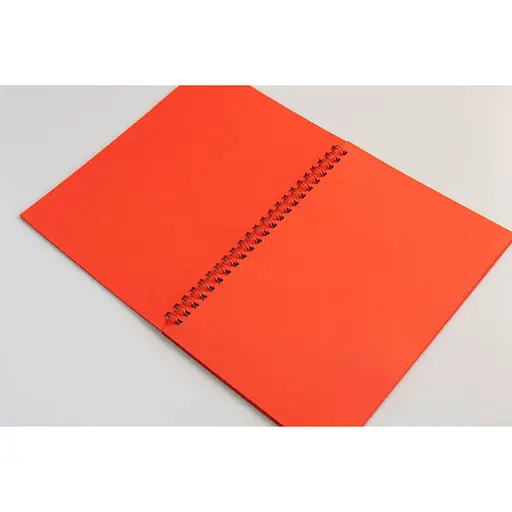 Скетчбук "Дай волю своїй уяві" 13102-KR з червоними листами, А5, на спіралі - фото 3