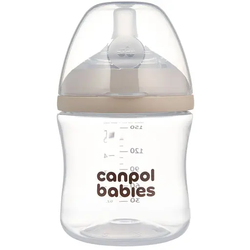 Бутылочка антиколиковая Canpol babies Natural Shape с соской Dual-zone 150 мл (35/400) - фото 1