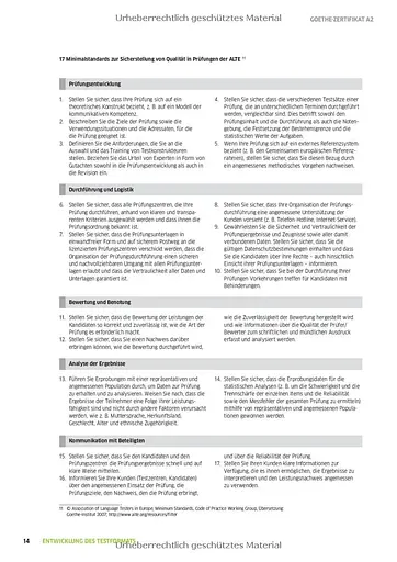 Goethe-Zertifikat A2. Prufungsziele Testbeschreibung fur Jugendliche und Erwachsen - фото 8