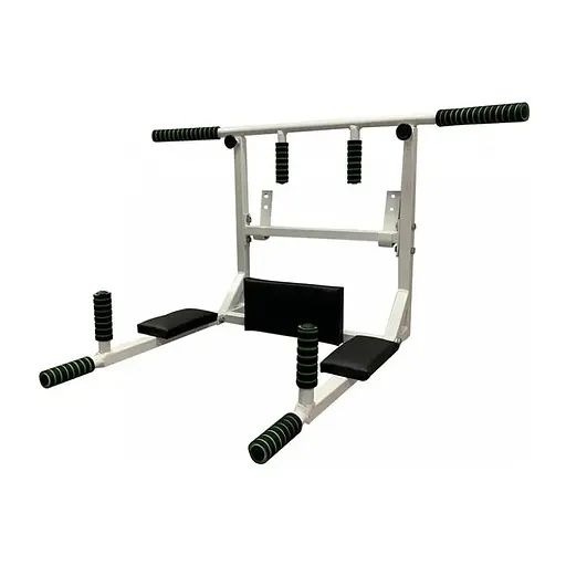 Турник-брусья настенный Iron 4 в 1 с мягкими ручками белый NE-TR-4W - фото 2