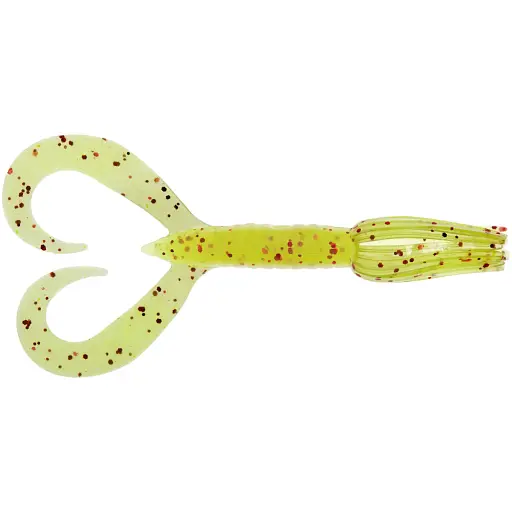 Силікон Keitech Little Spider 2" PAL#01 Chartreuse Red Flk (8 шт/уп) - фото 1