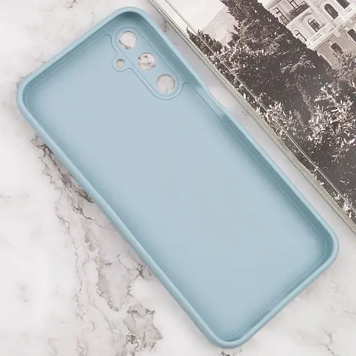 Силіконовий чохол Candy Full Camera для Samsung Galaxy A24 4G Сірий / Smoky Gray - фото 3