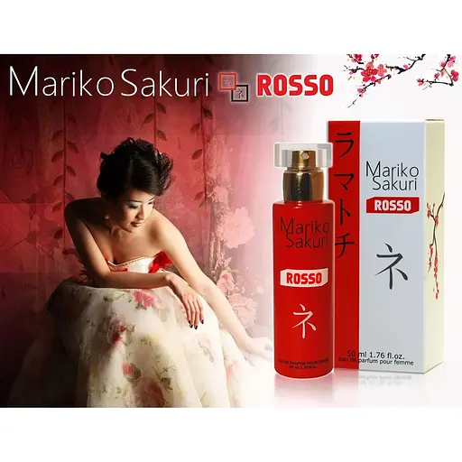 Духи с феромонами для женщин Aurora Mariko Sakuri Rosso, 50 ml - фото 2