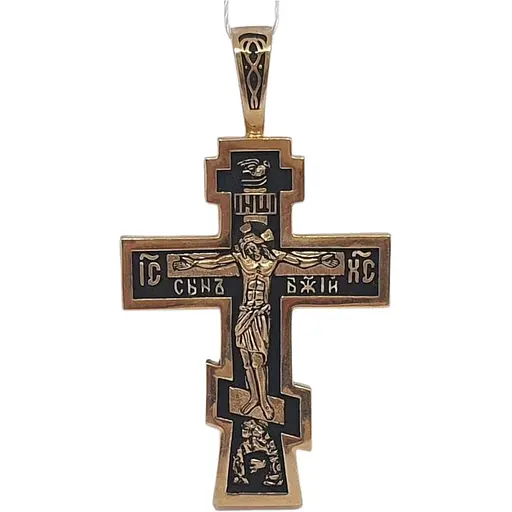 Золотий хрестик Золотий Вік Розп'яття Христа. 31429-3/01/4