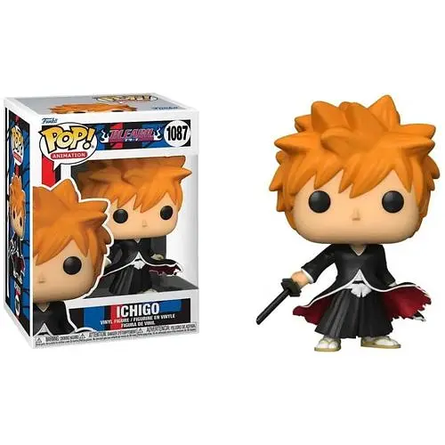 Фигурка Funko Pop Bleach Ichigo Kurosaki Блич Ичиго Куросаки 10 см B IK 1087 - фото 1