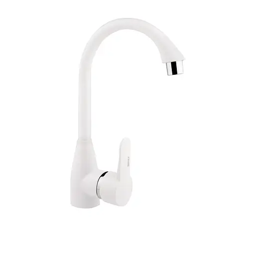 Смеситель для кухни Brinex 35W 007 Белый - фото 1