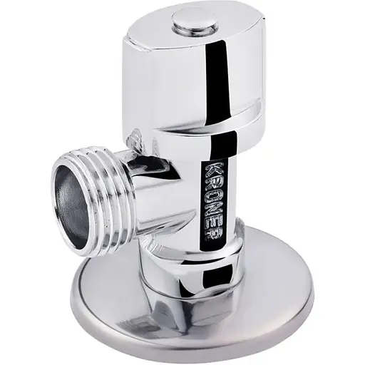 Кран приладовий Kroner KRP Eckventil C201 1/2"х1/2" ЗЗ (CV027379) - фото 1